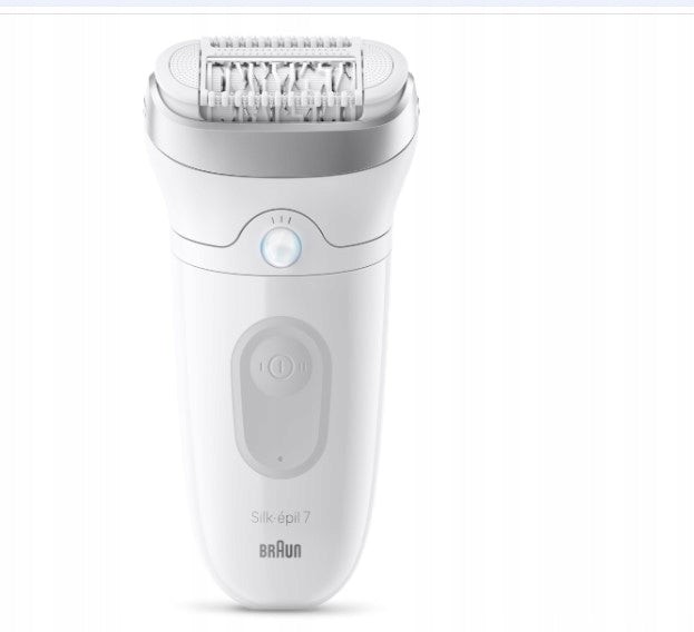 Braun Silk epil 7 SE7-000, Wet/Dry Hair Removal Epilator for Women Model Silk epil 7