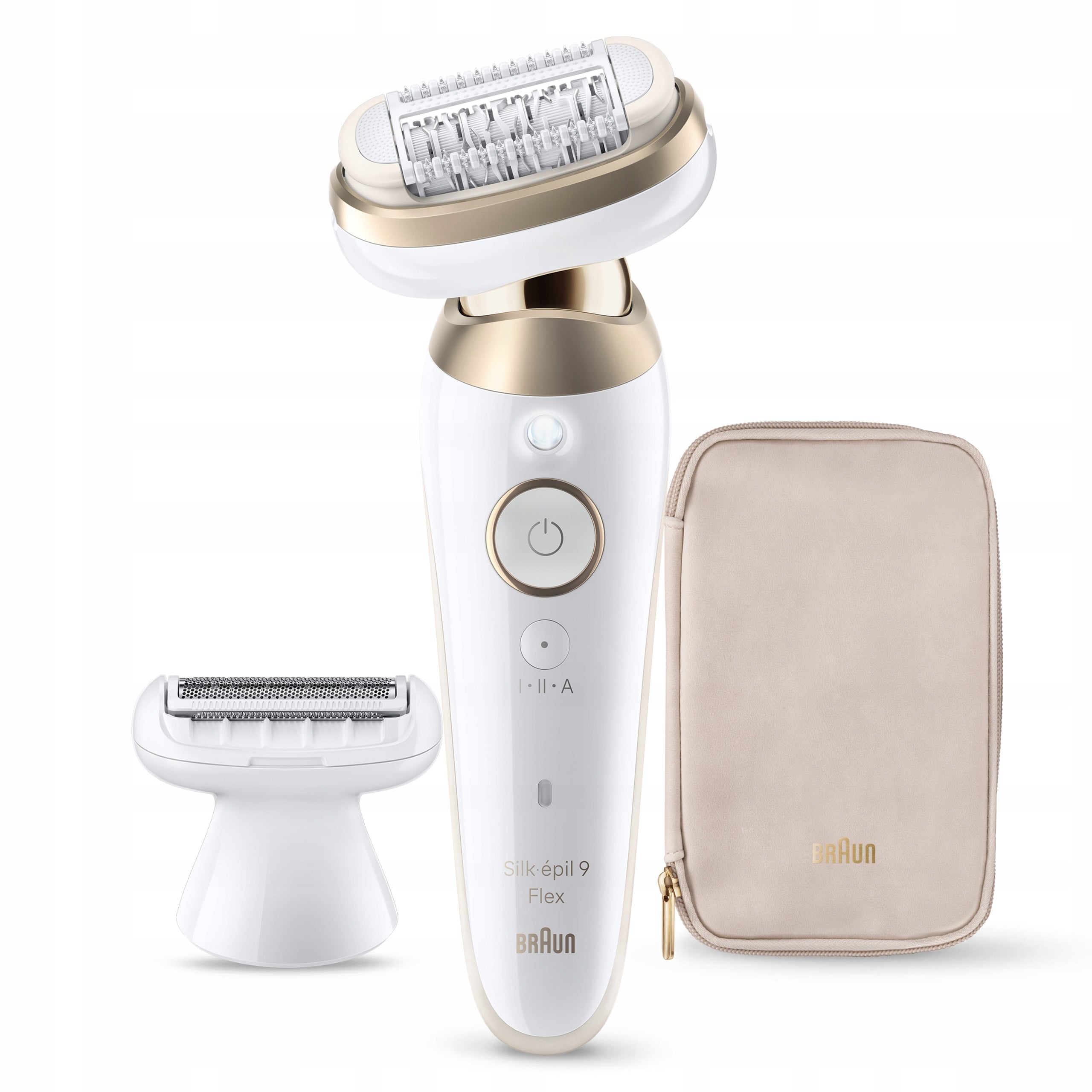 Braun Silk epil 9 Flex Epilator Wet/Dry Gold for women + FREEBIE Packaging status original