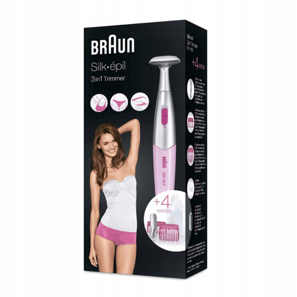 Braun Silk-épil FG 1100 Women's Bikini Trimmer Pink