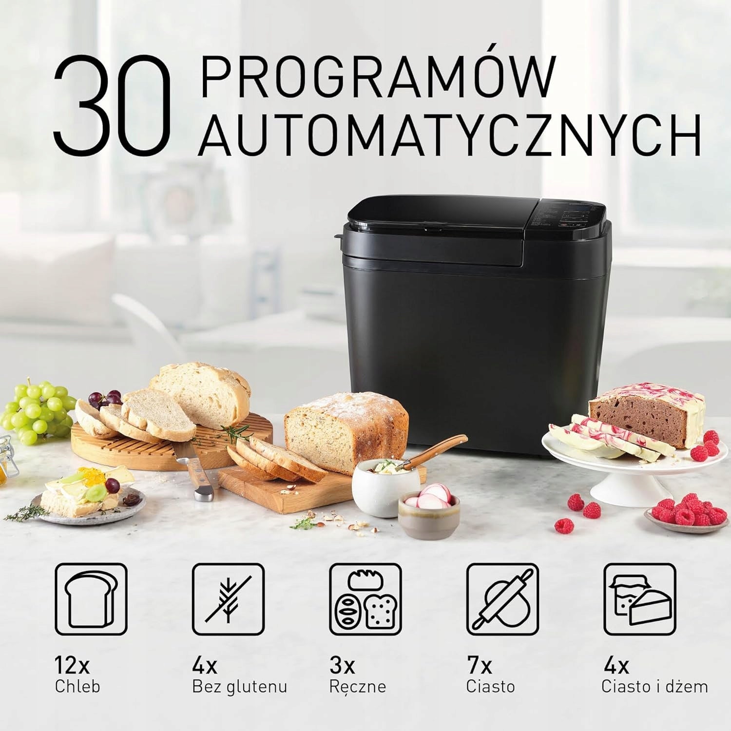 Bread Baking Machine, Black, 230W EAN (GTIN) 5413346359261