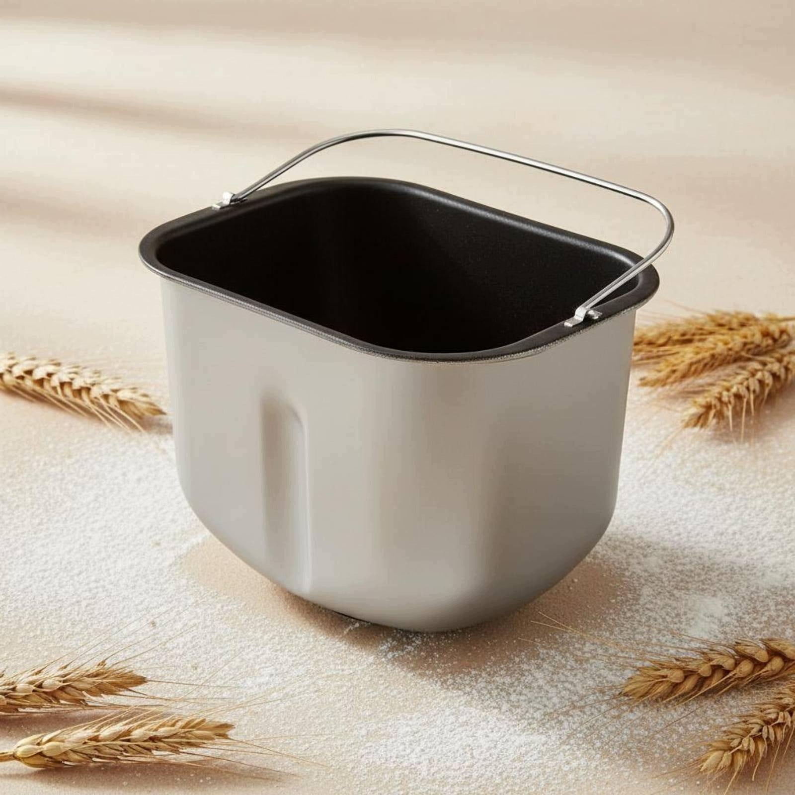 Bread Machine Pan Nonstick Metal Bread Maker Bucket Replacement Gold Brand no brand