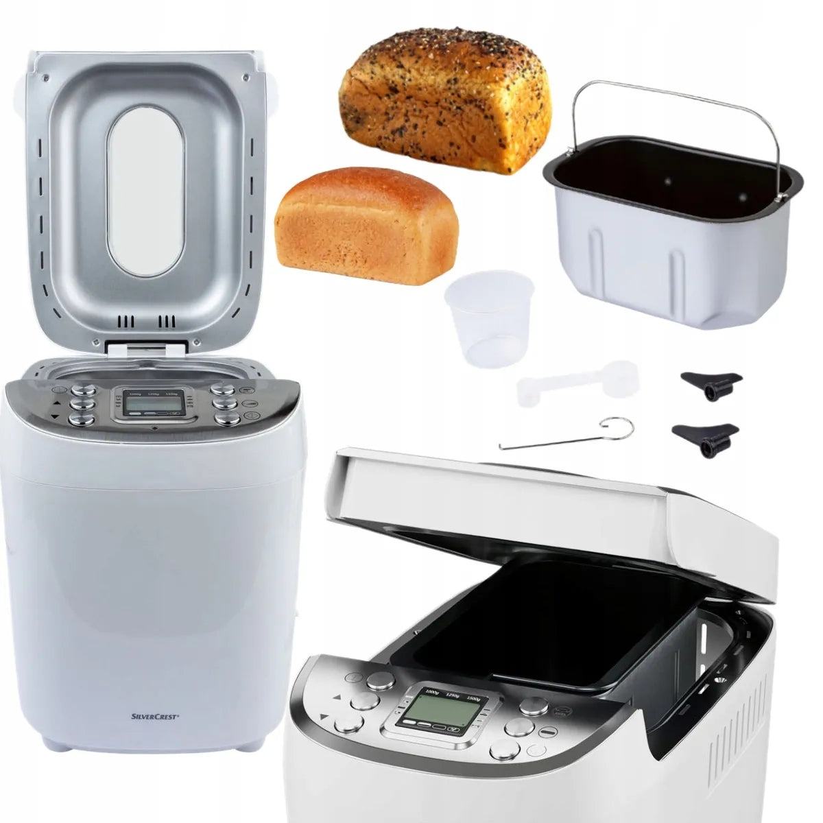 Bread Maker Yogurt Jam Machine 850W