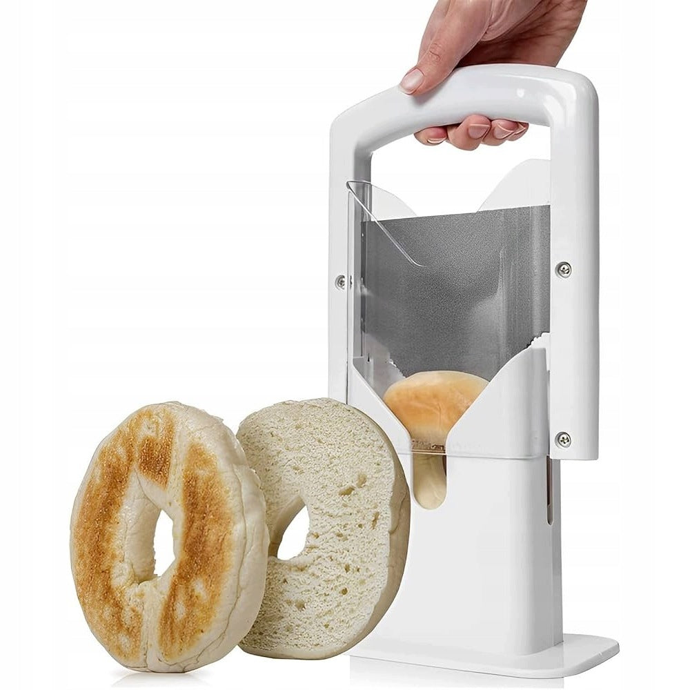 Bread and Bagel Slicer Guide for Safe Slicing