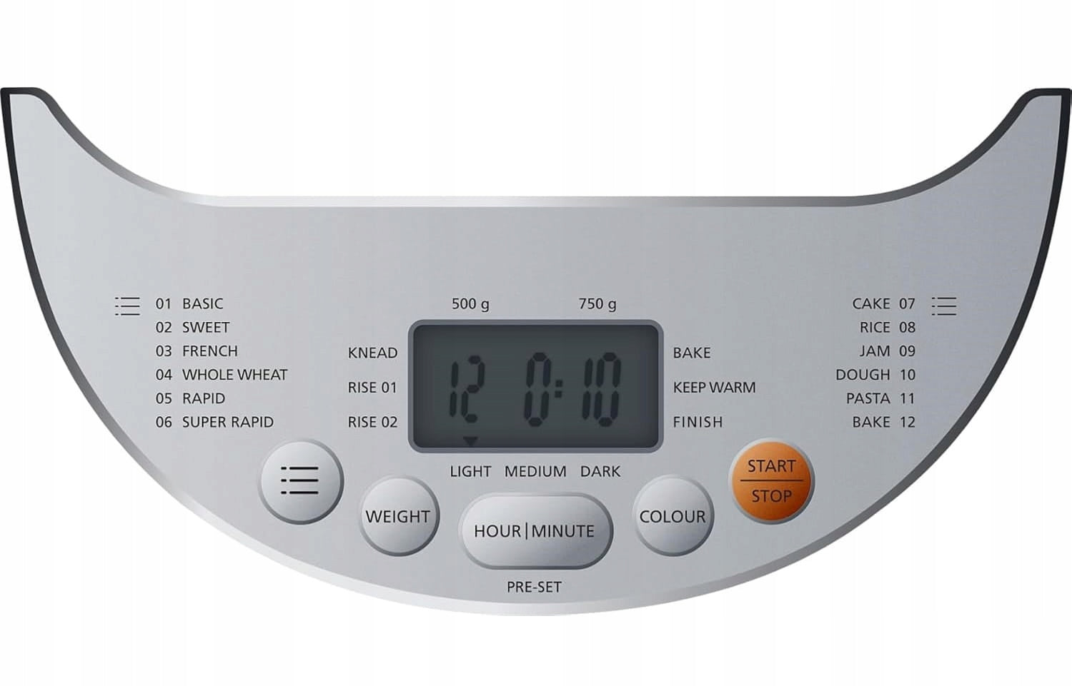 Bread baking machine STEBA BM 3 Manufacturer code BM3