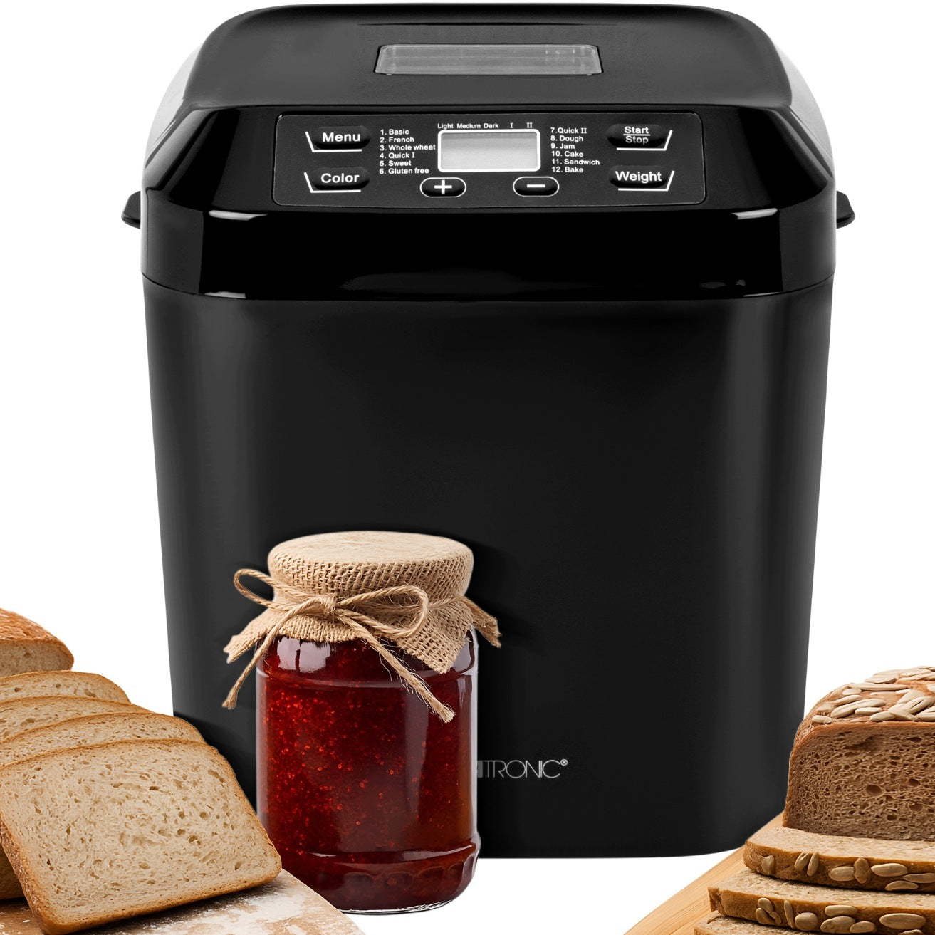 Bread maker 1500 g 12 programs Clatronic BBA 3774