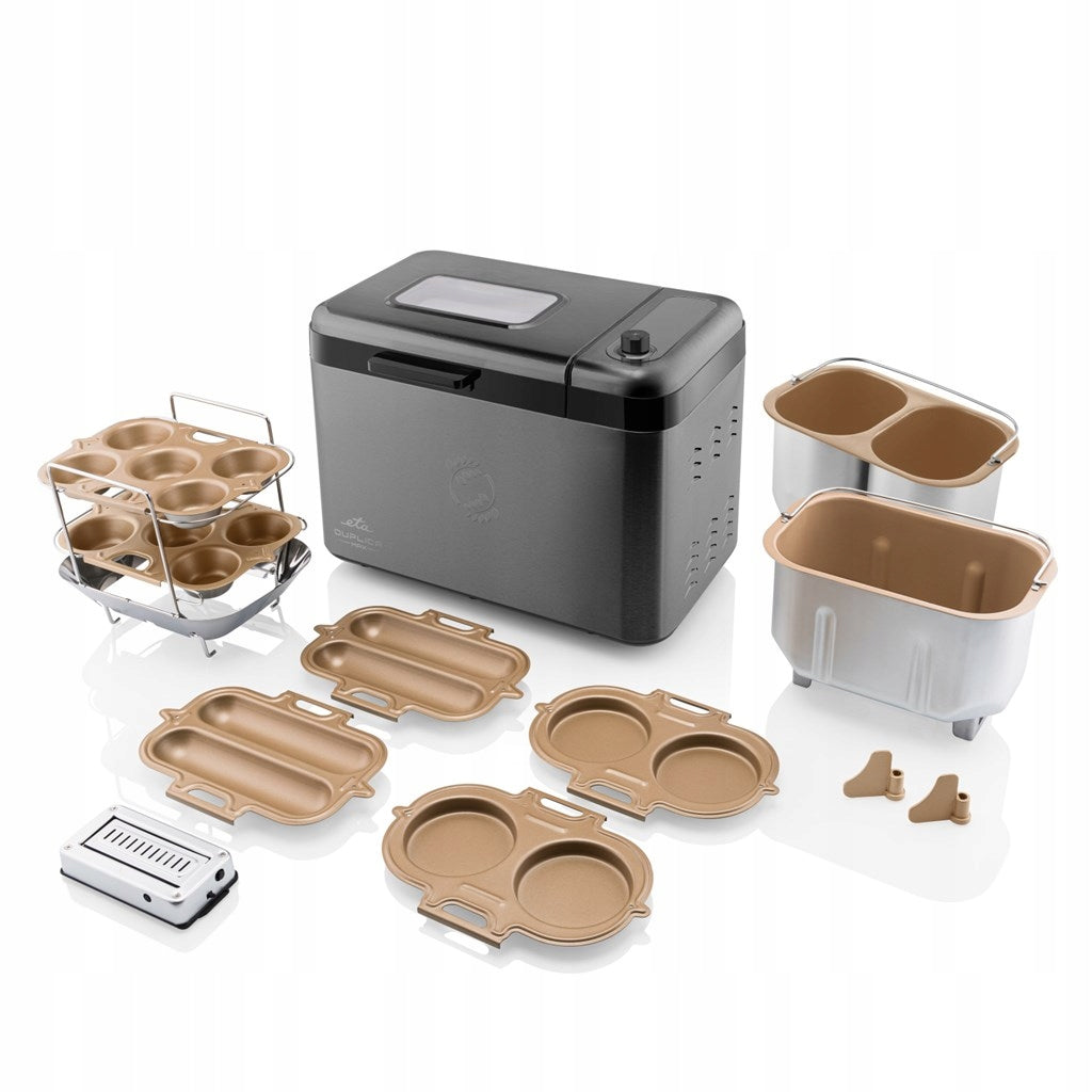 Bread maker Automat 24 Programs 2 Hooks 1,5kg 850W Eta Duplica II Packaging status original