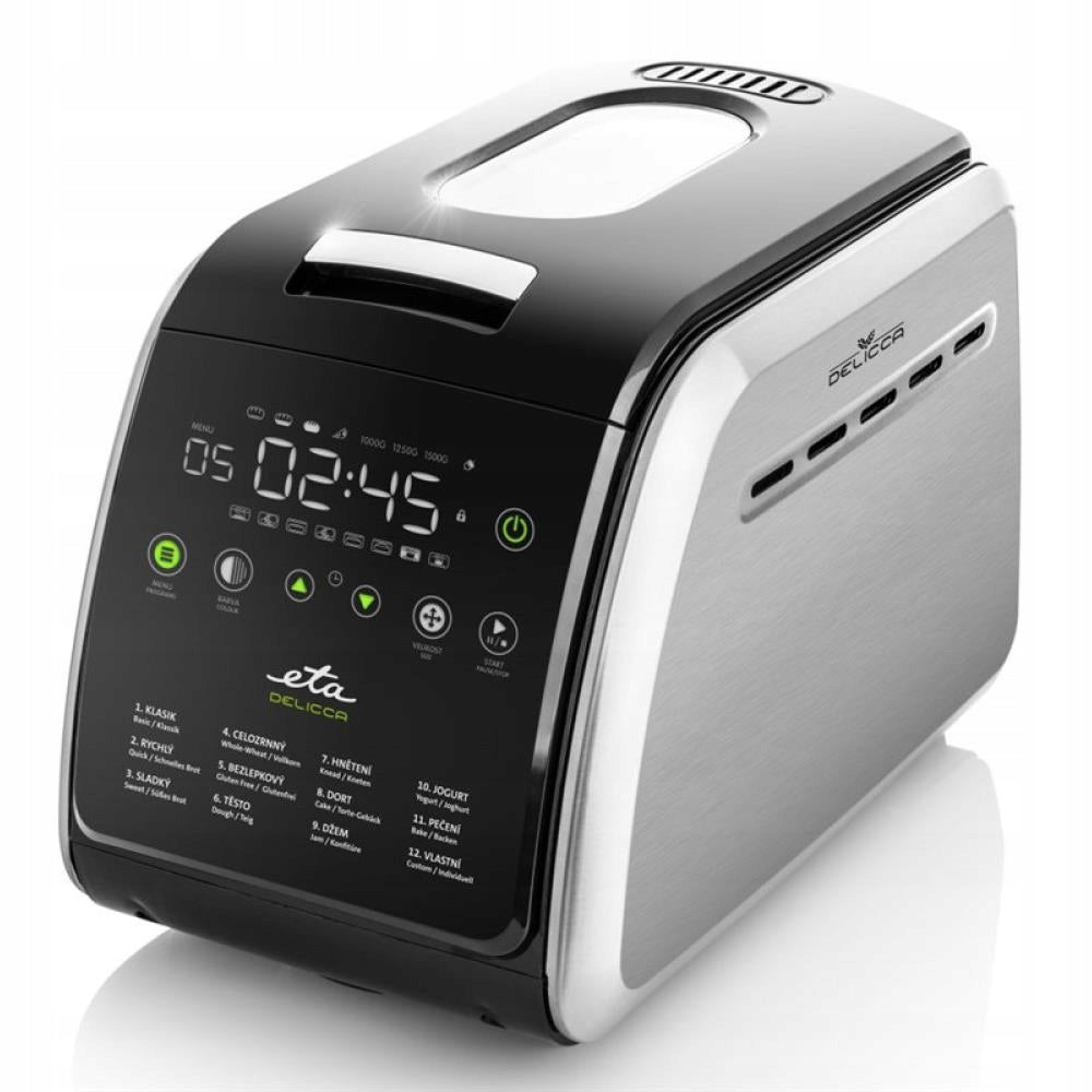 Bread maker ETA Delicca II [ETA714990030] 850W black/inox 1500g