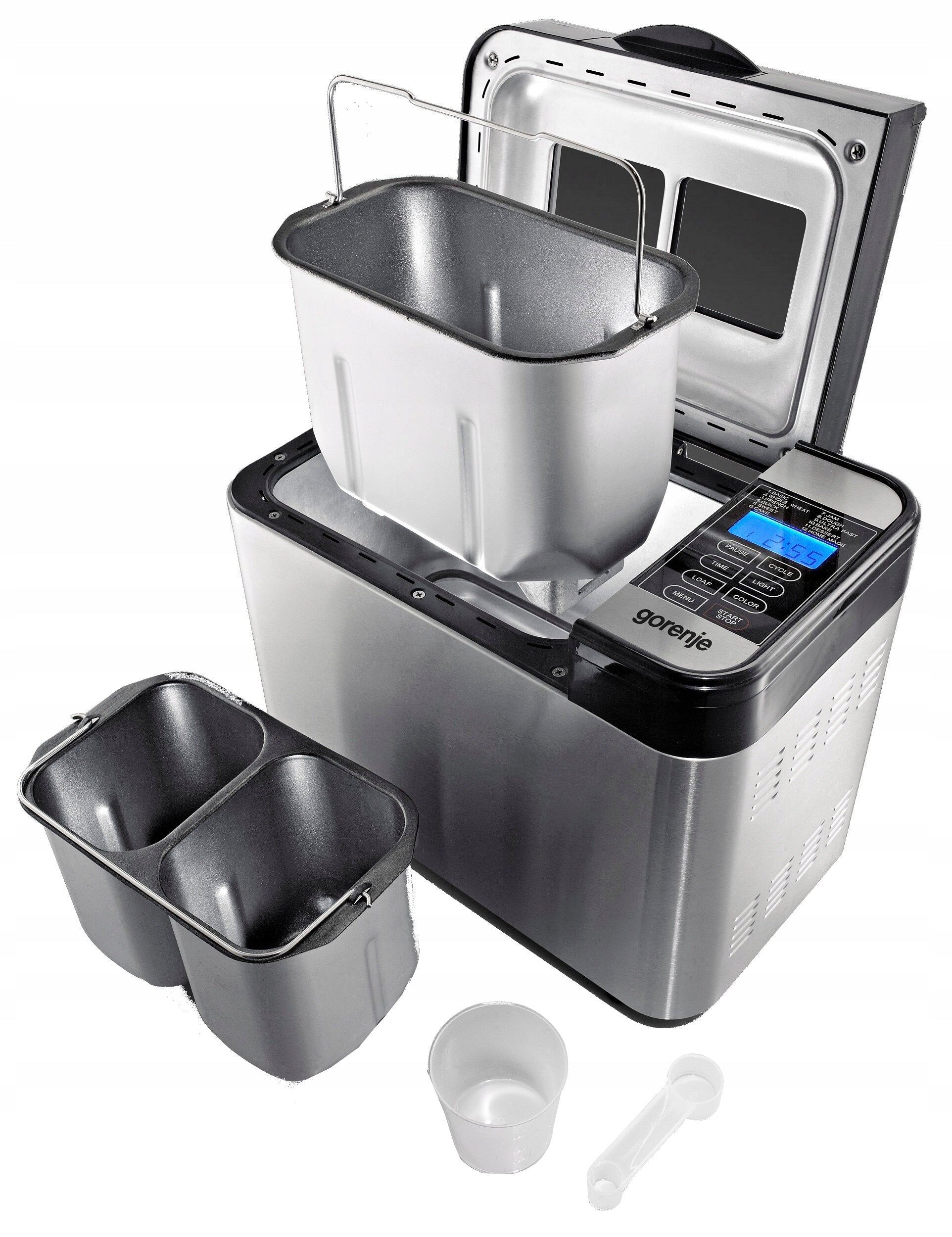 Bread maker GORENJE BM1400E (63.4 x 35.8 x 32.6 cm) Dominant color silver/gray