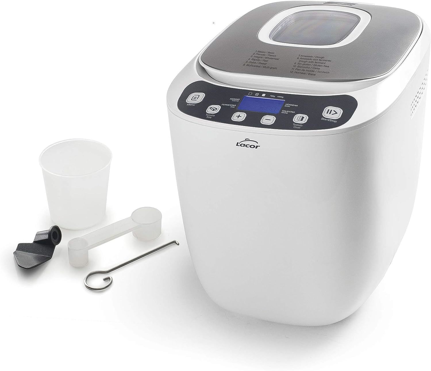 Bread maker Lacor 1 white 550 W