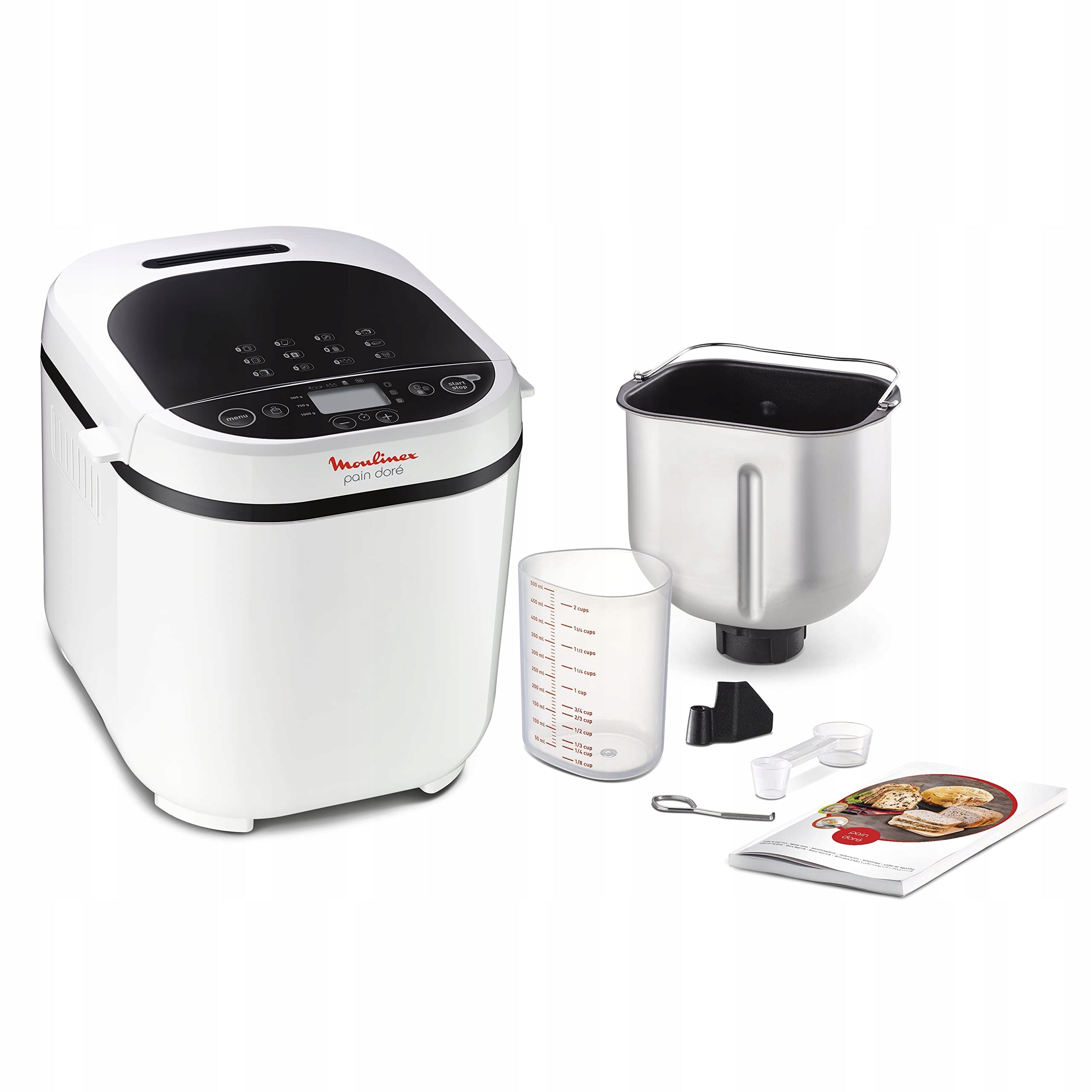 Bread maker Moulinex OW2101 white 650 W Brand Moulinex