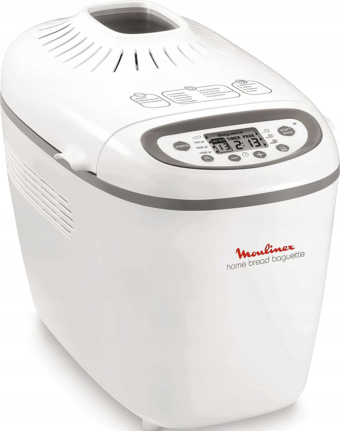 Bread maker Moulinex OW6101 white 1600 W Packaging status original