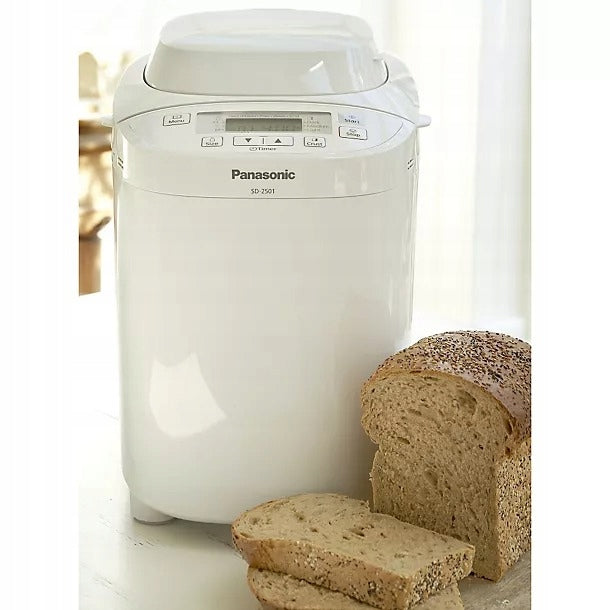 Bread maker Panasonic SD-2501 WXC white 550 W Manufacturer code SD-2501 WXC