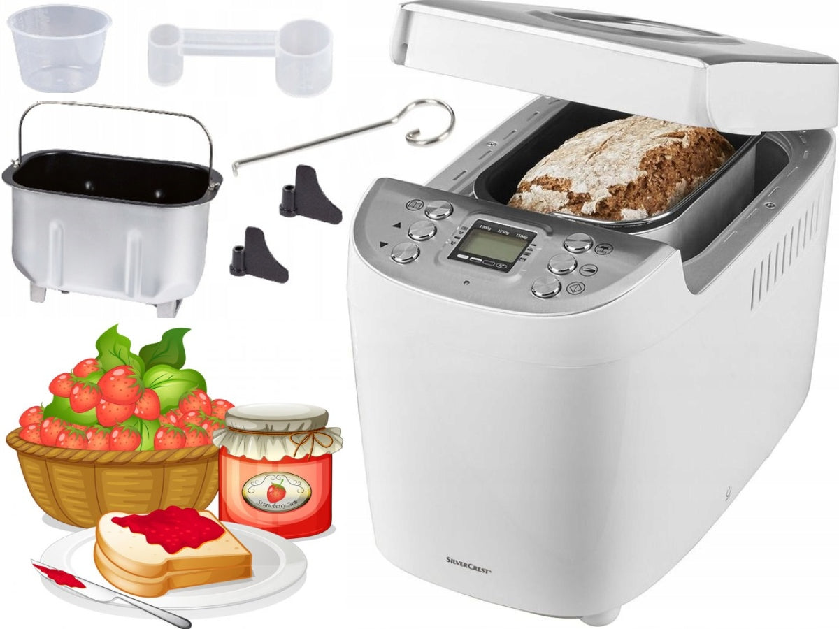 Bread maker SilverCrest MULTIFUNCTIONAL 850W Multifunction for jam Brand SilverCrest