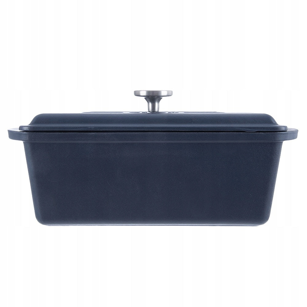 Bread mould with lid cast iron LITINA SMALT 35 cm, 3 l Capacity 3 l