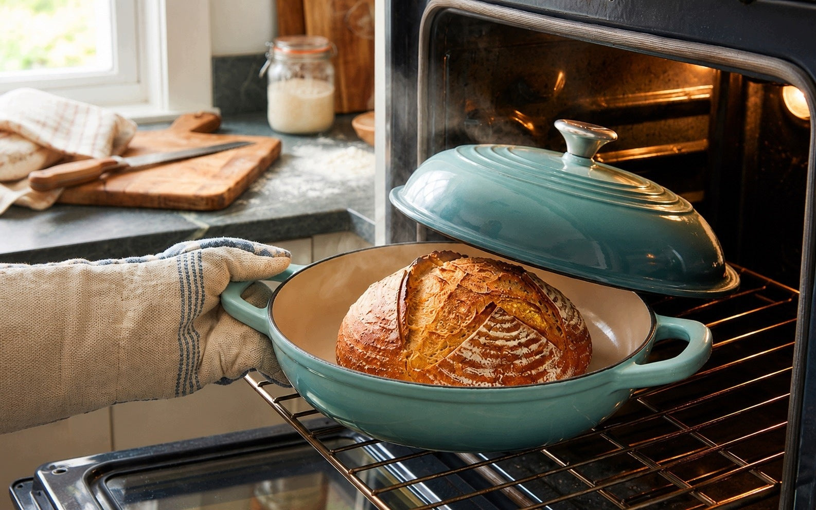 Bread pot 26 cm Sea Salt Brand HAGE