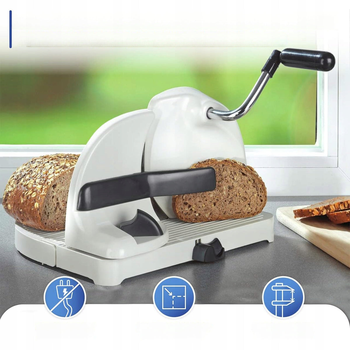 Bread slicer bread machine manual adjustment Brand Wenko