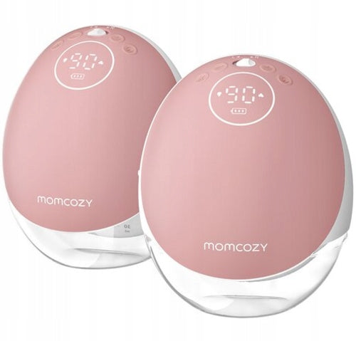 Breast pump Momcozy double red with adjustable suction force Packaging status original