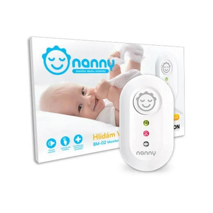 Breath Monitor Nanny white baby monitor BM-02 Baby monitor baby monitor