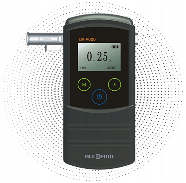Breathalyzer Alcofind DA-9000 +calibration freebie Manufacturer code AlcoFind DA9000