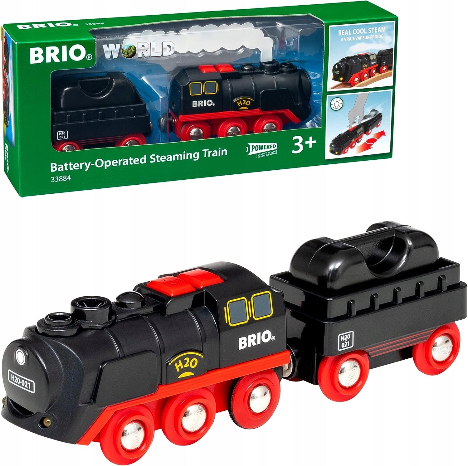 Brio World 33884 Steam Locomotive EAN (GTIN) 7312350338843