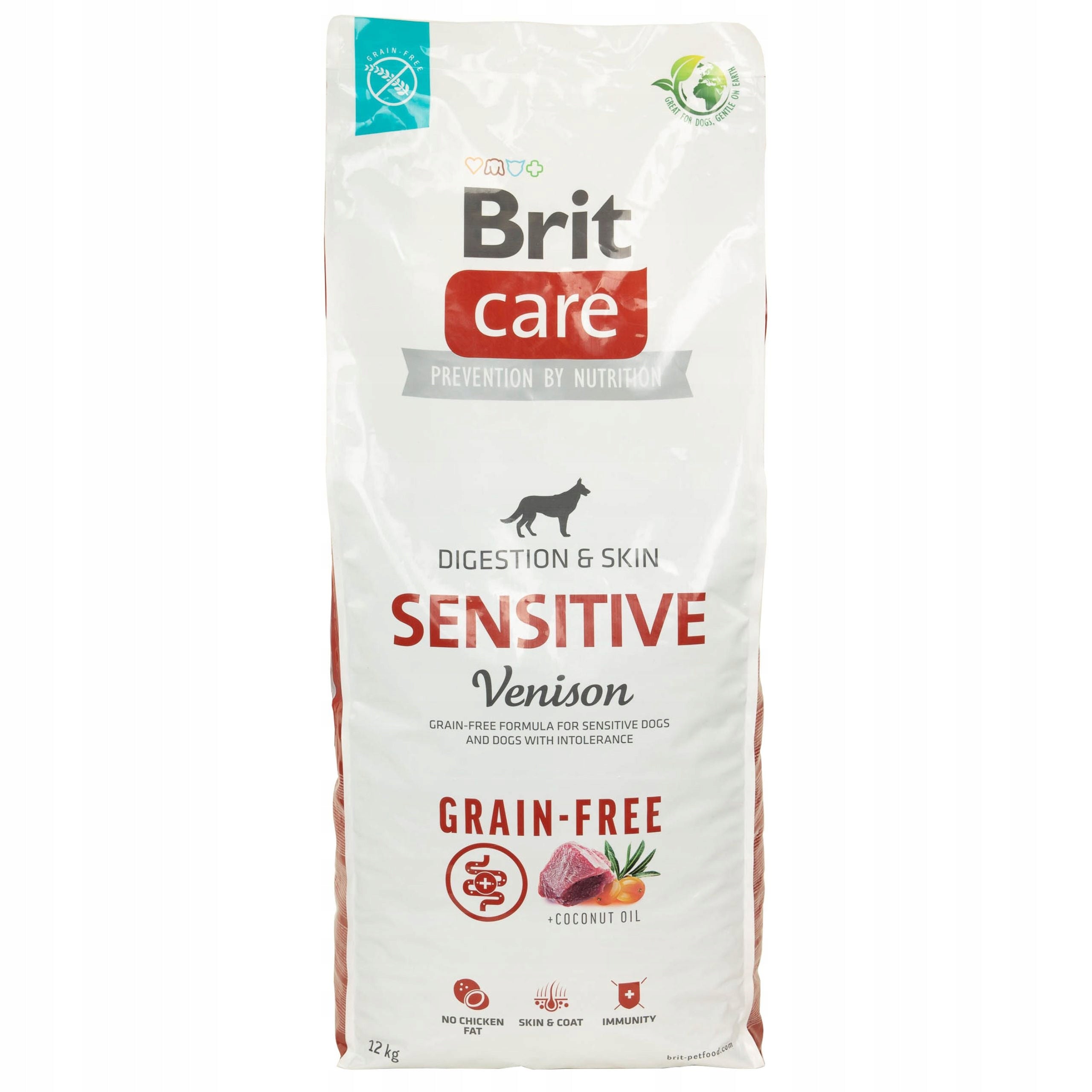 Brit Care Dog Grain-Free Sensitive, venison and potatoes 12kg Manufacturer code 100-172210