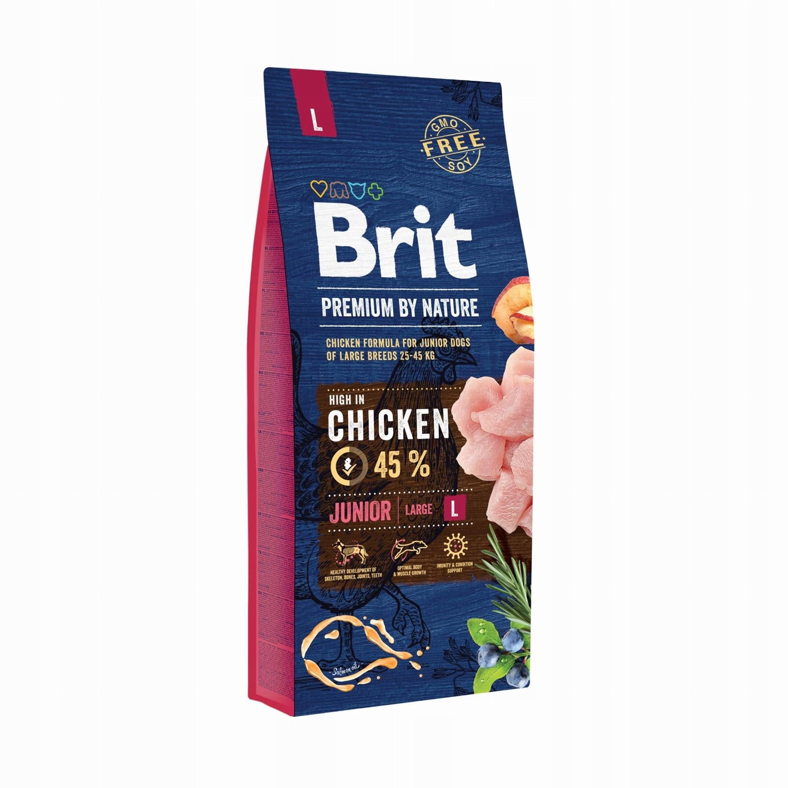 Brit Premium by Nature Junior Large 15kg Dry Puppy Food