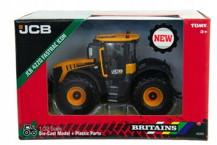 Britains 43355 tractor JCB Fastrac 4220 Icon 1:32 Manufacturer code 43355