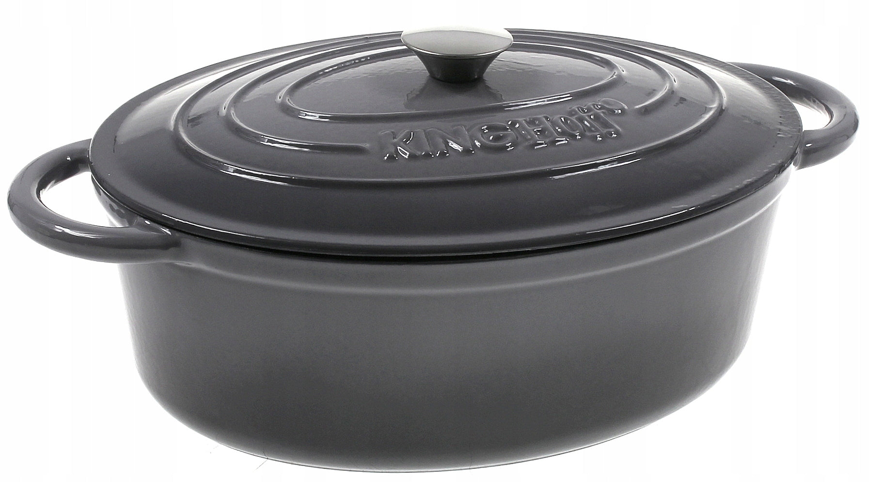 Brittany Cast Iron Enamel Pot LARGE Cast Iron 6,2 Lit KING Hoff