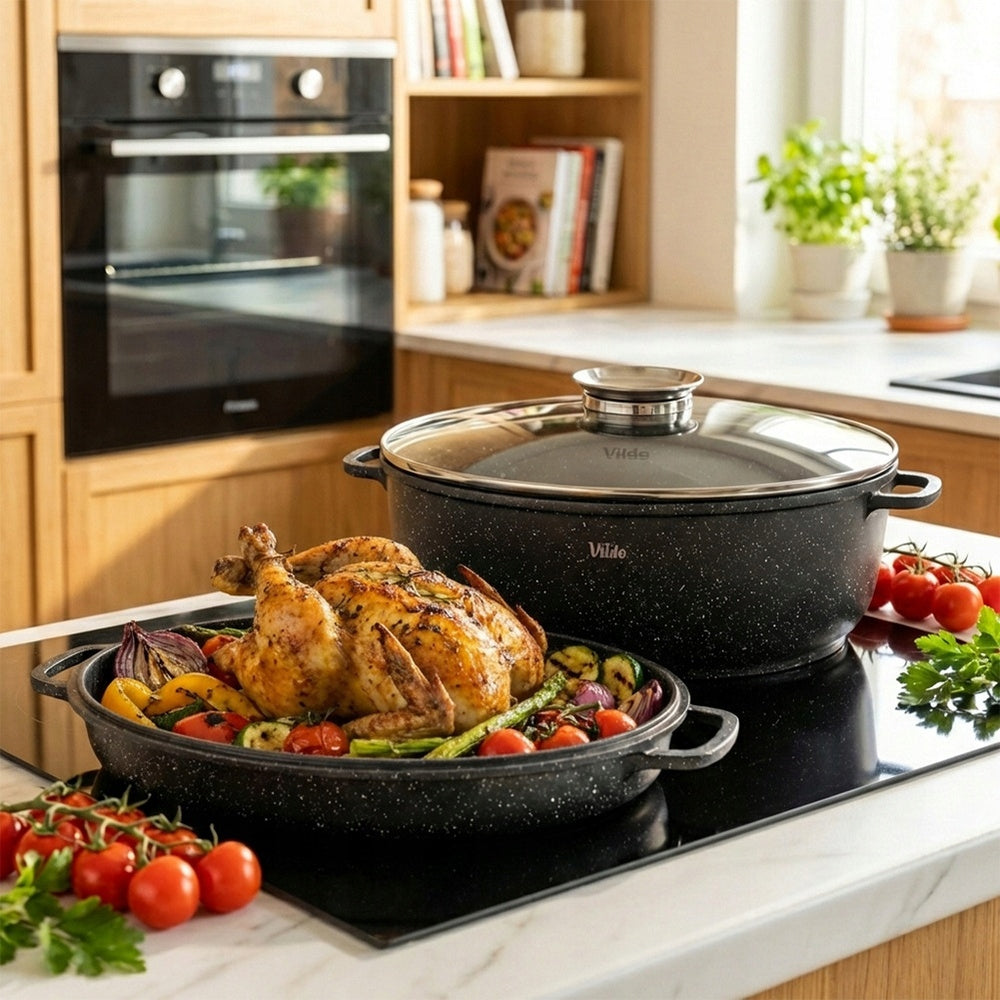Brittany GRANITe Pan 3in1 for Baking Oven Packaging status original