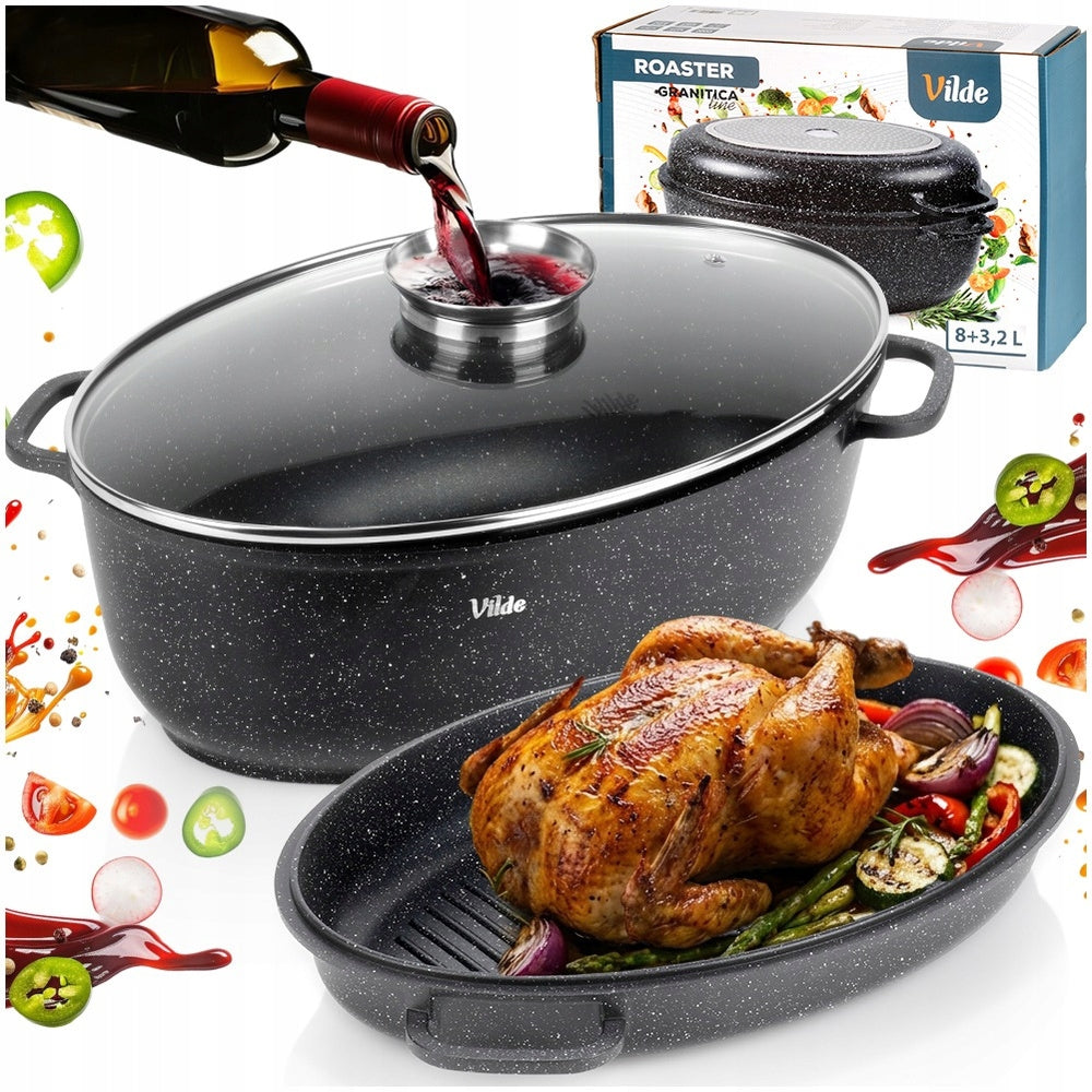 Brittany GRANITe Pan 3in1 for Baking Oven