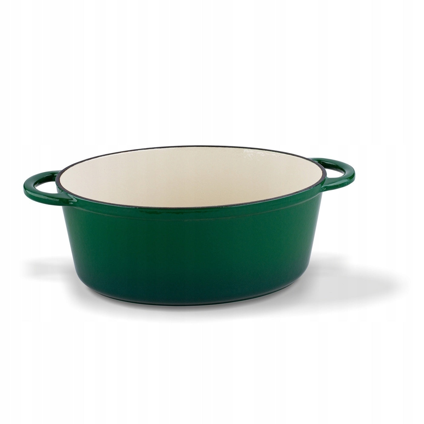 Brittany Gentile Cast Iron Enamel Oval 4l Emerald Brand Konighoffer