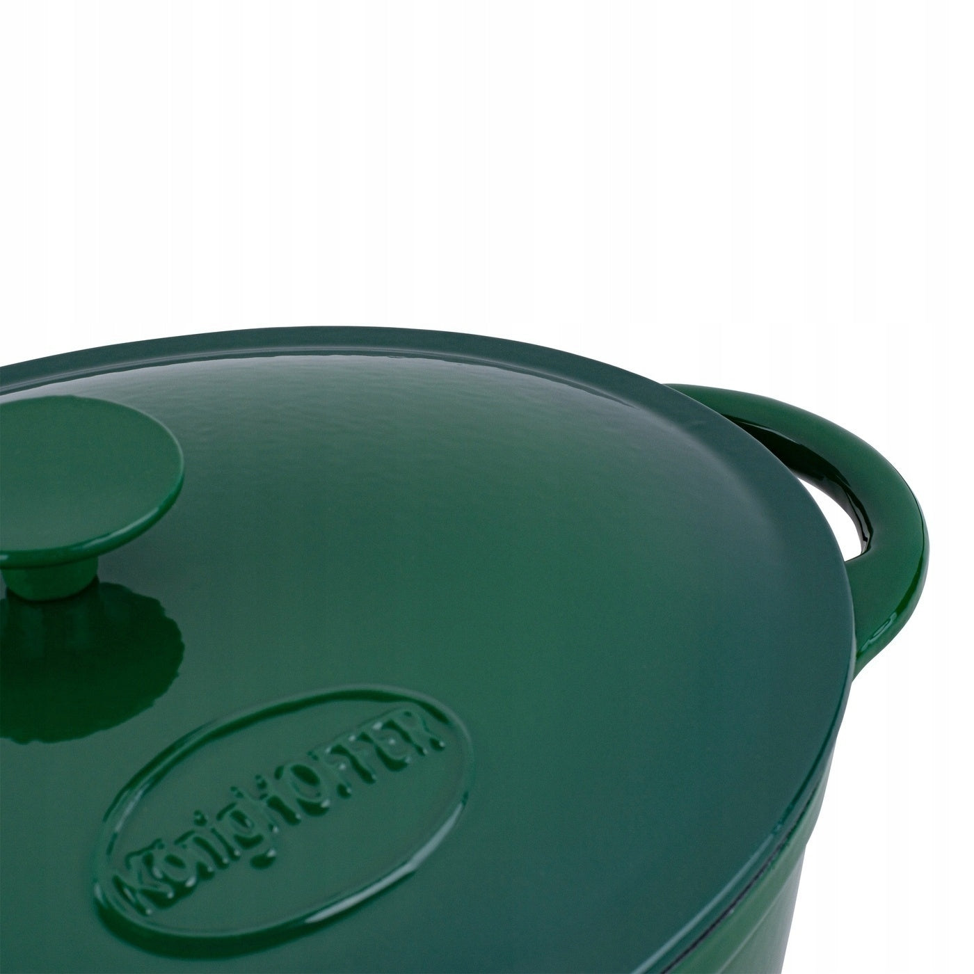 Brittany Gentile Cast Iron Enamel Oval 4l Emerald Capacity 4 l