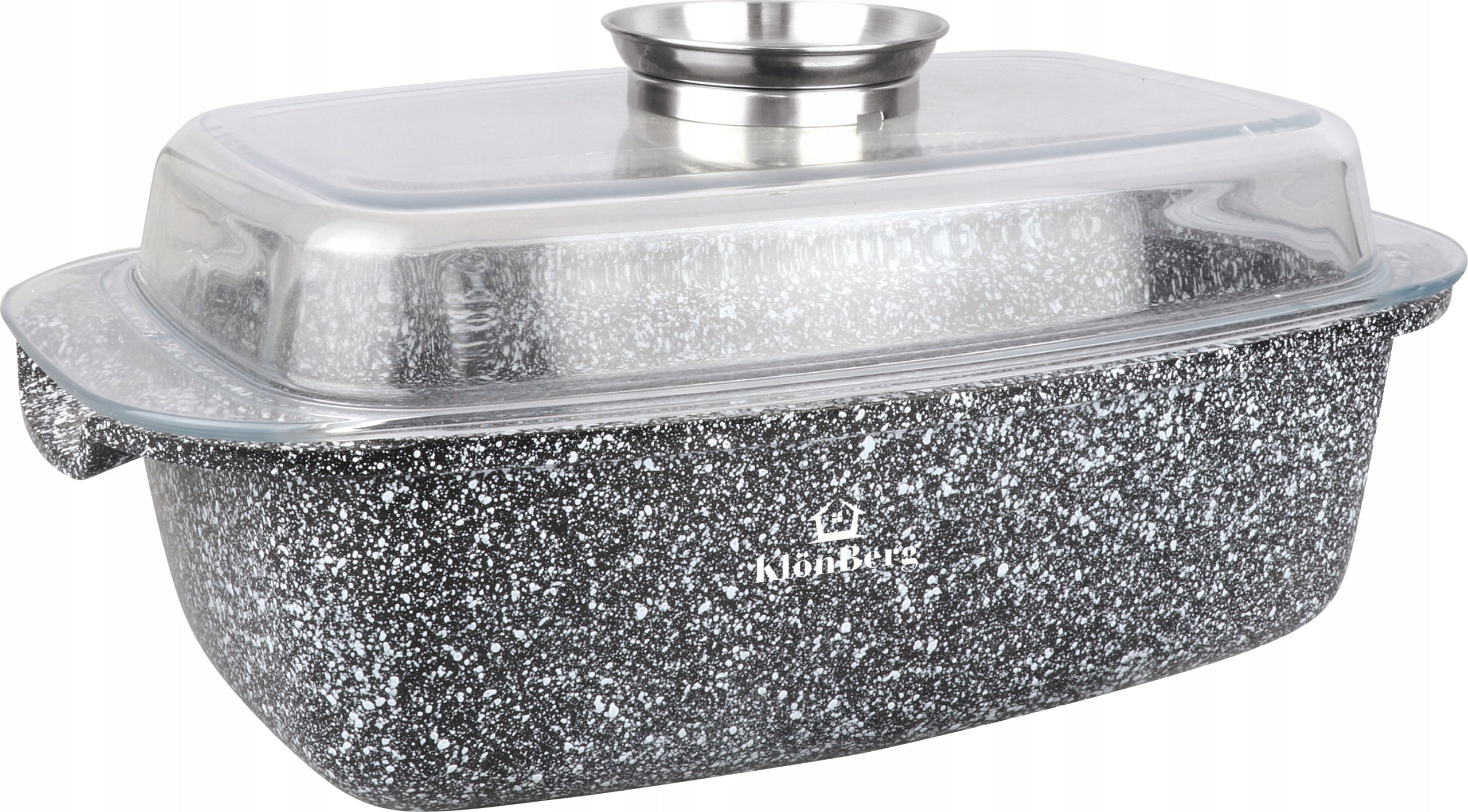 Brittany KlönBerg KB-3930 5.5L Grey Marbled Cover Induction Packaging status original
