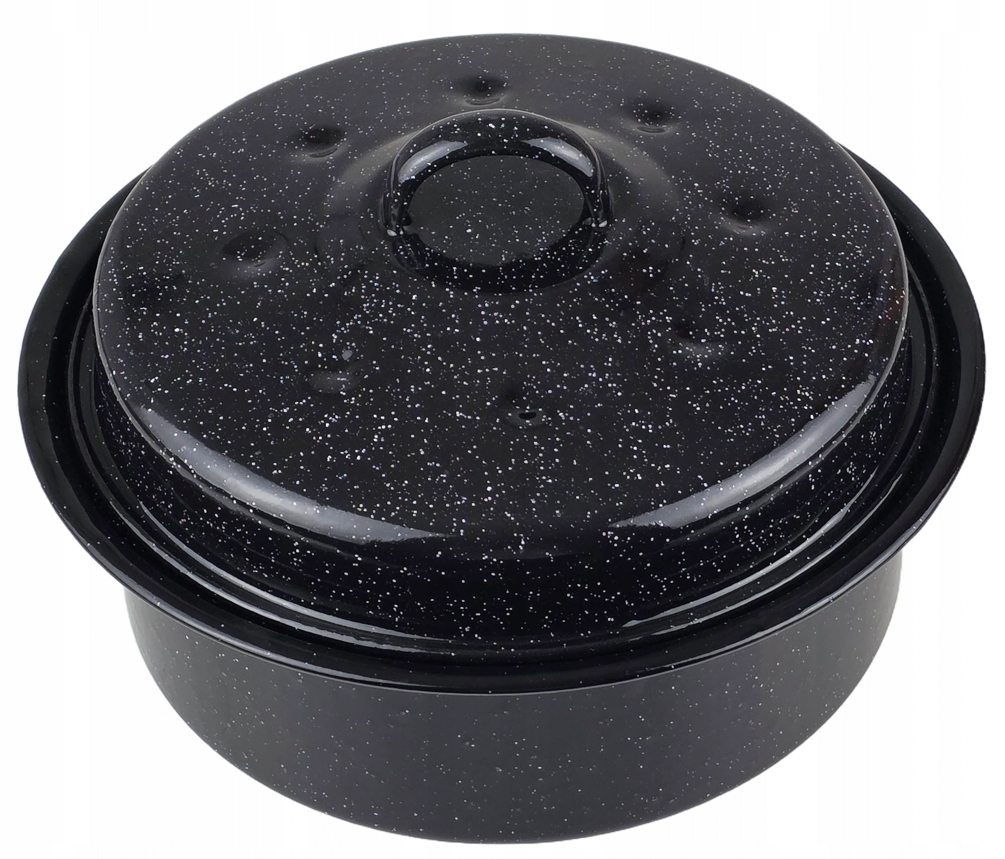 Brittany NAVA round pot with lid BBQ GURU 26 cm 3L enamelled Capacity 3 l