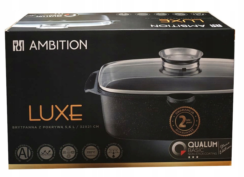 Brittany non-stick (non-stick) Ambition LUXE 5,6 l Brand Ambition