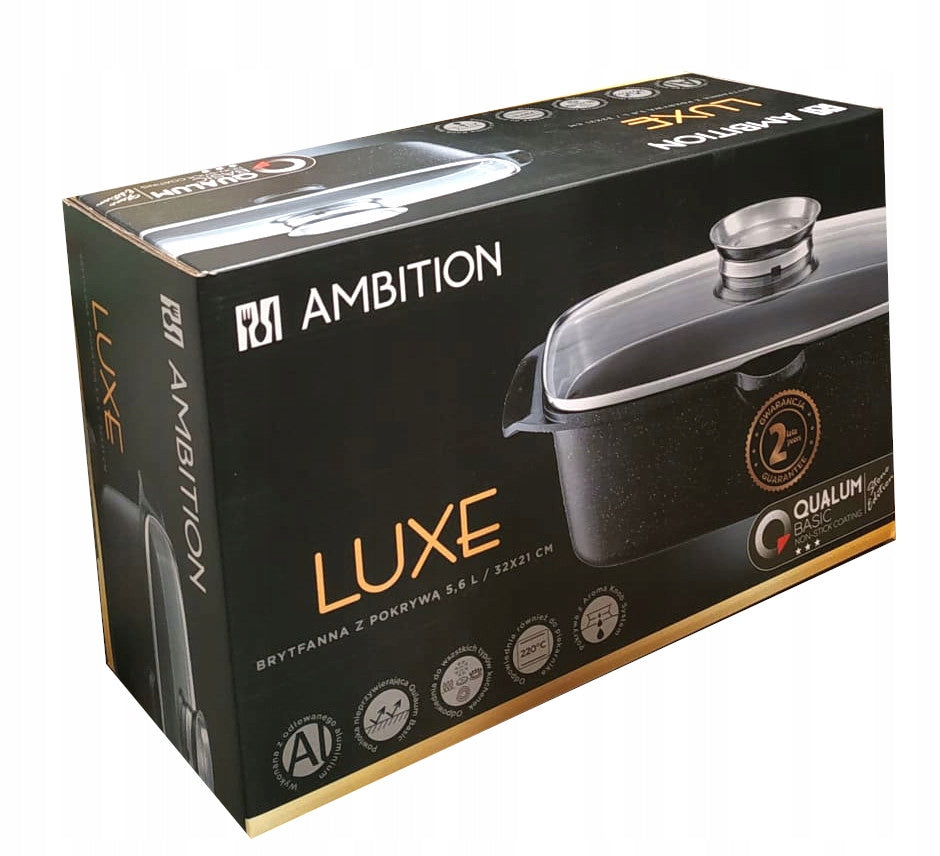 Brittany non-stick (non-stick) Ambition LUXE 5,6 l