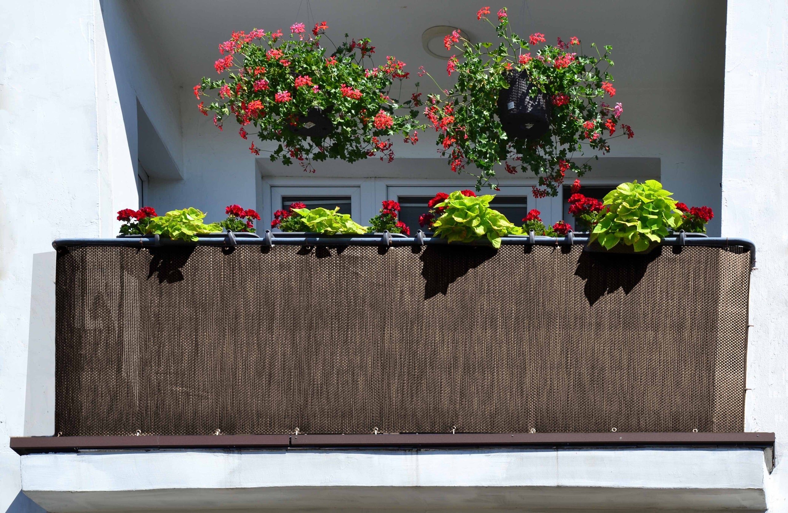 Bronze Rattan Cover Mat for Balcony Fence Gate Terrace Gazebo 1mb EAN (GTIN) 5907774333943