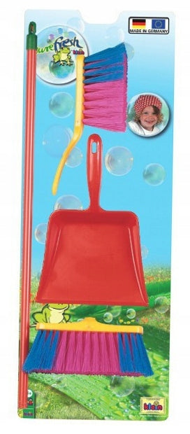 Broom, sweeper and dustpan set