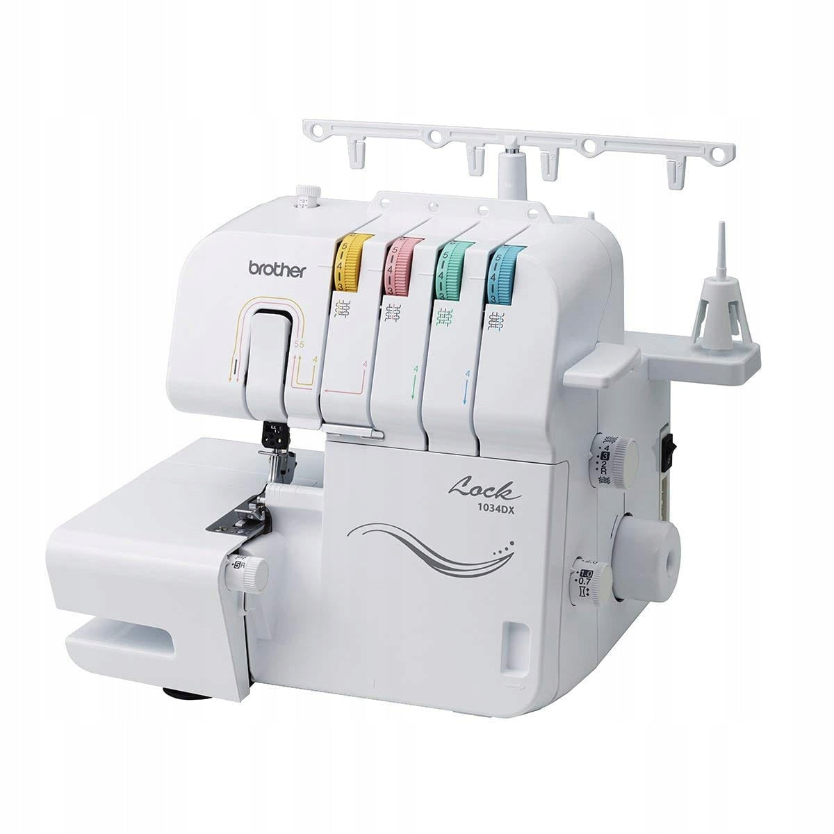 Brother 1034 DX Overlock 3, 4-thread home with free arm