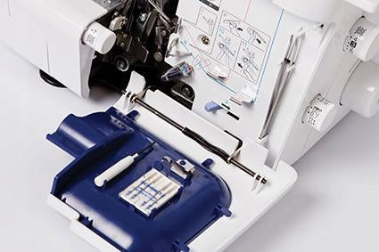 Brother 4234D homemade 4-thread overlock with threader and mere Brand Brother
