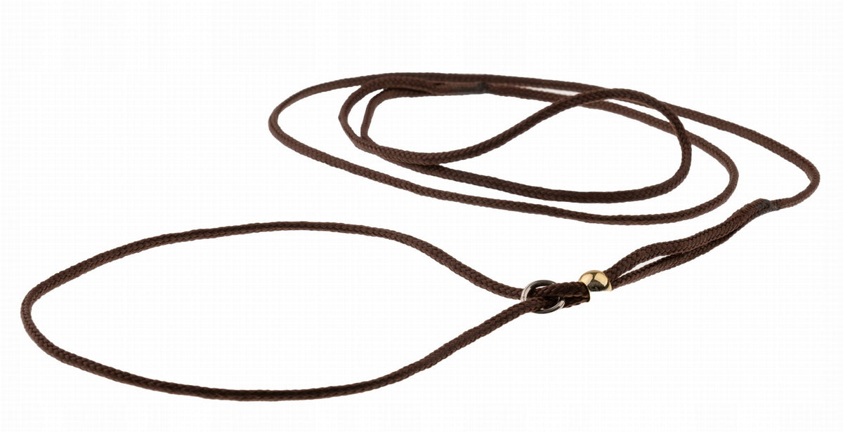 Brown ring 3mm 120 cm