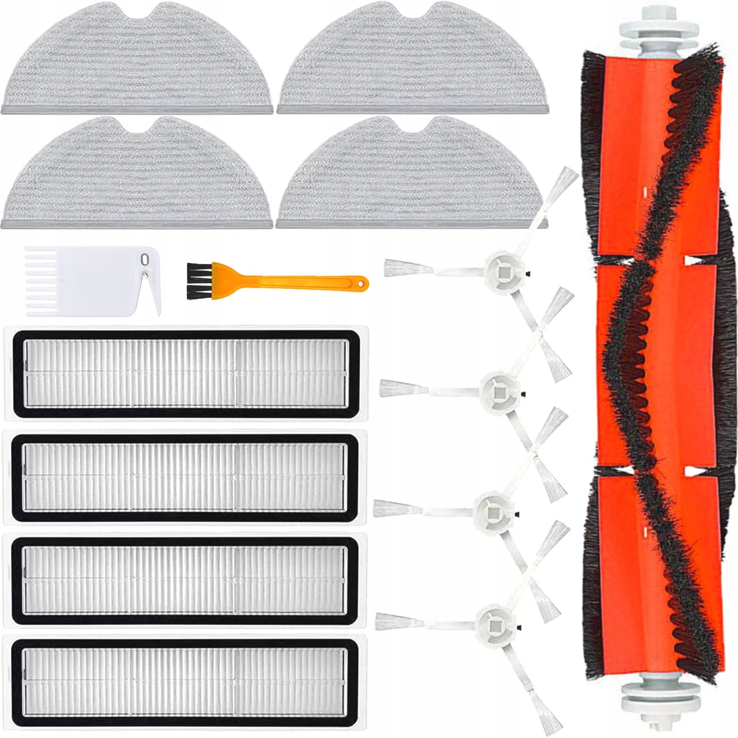 Brush Filters Mops Accessories Dreame D9, Dreame D9 Max, Dreame L10 Pro