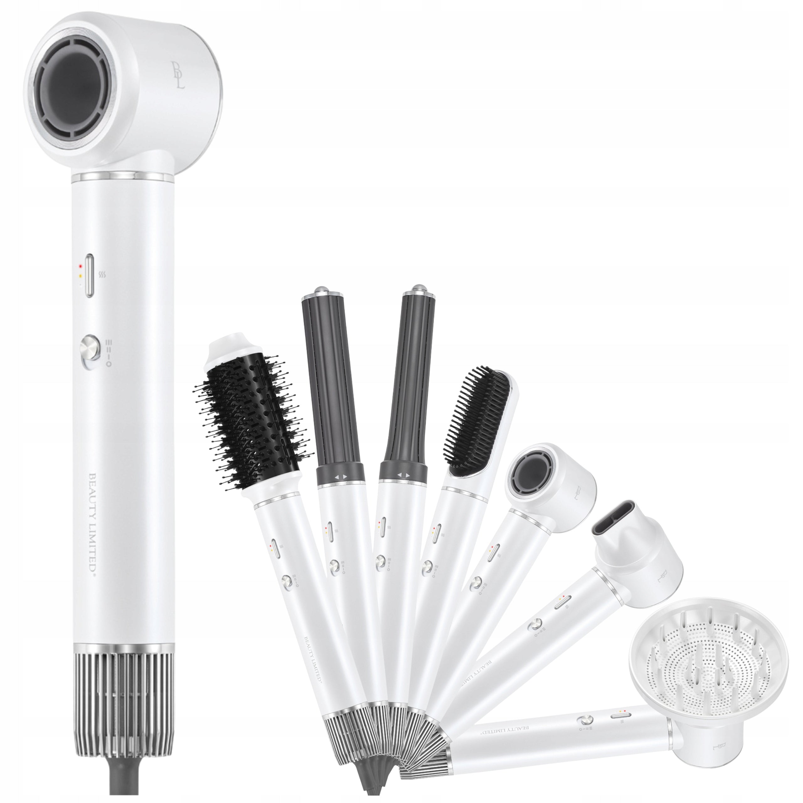 Brush Hair Dryer MULTISTYLER 7in1 IONIZATION WHITE 2000W