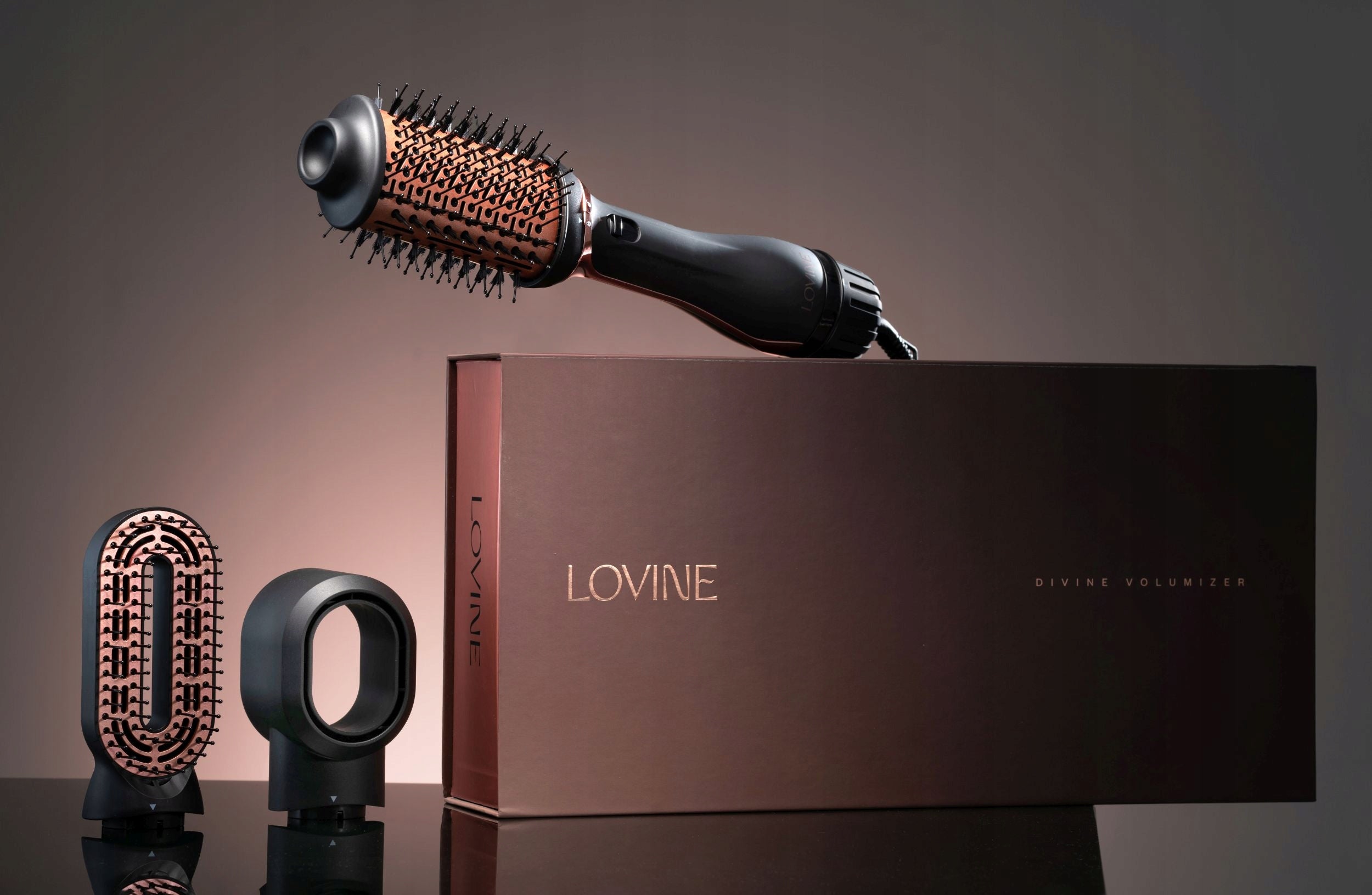 Brush Hair Dryer Straightener Curler LOVINE LOVHD5000 1200 W 3in1 Manufacturer code LOVHD5000