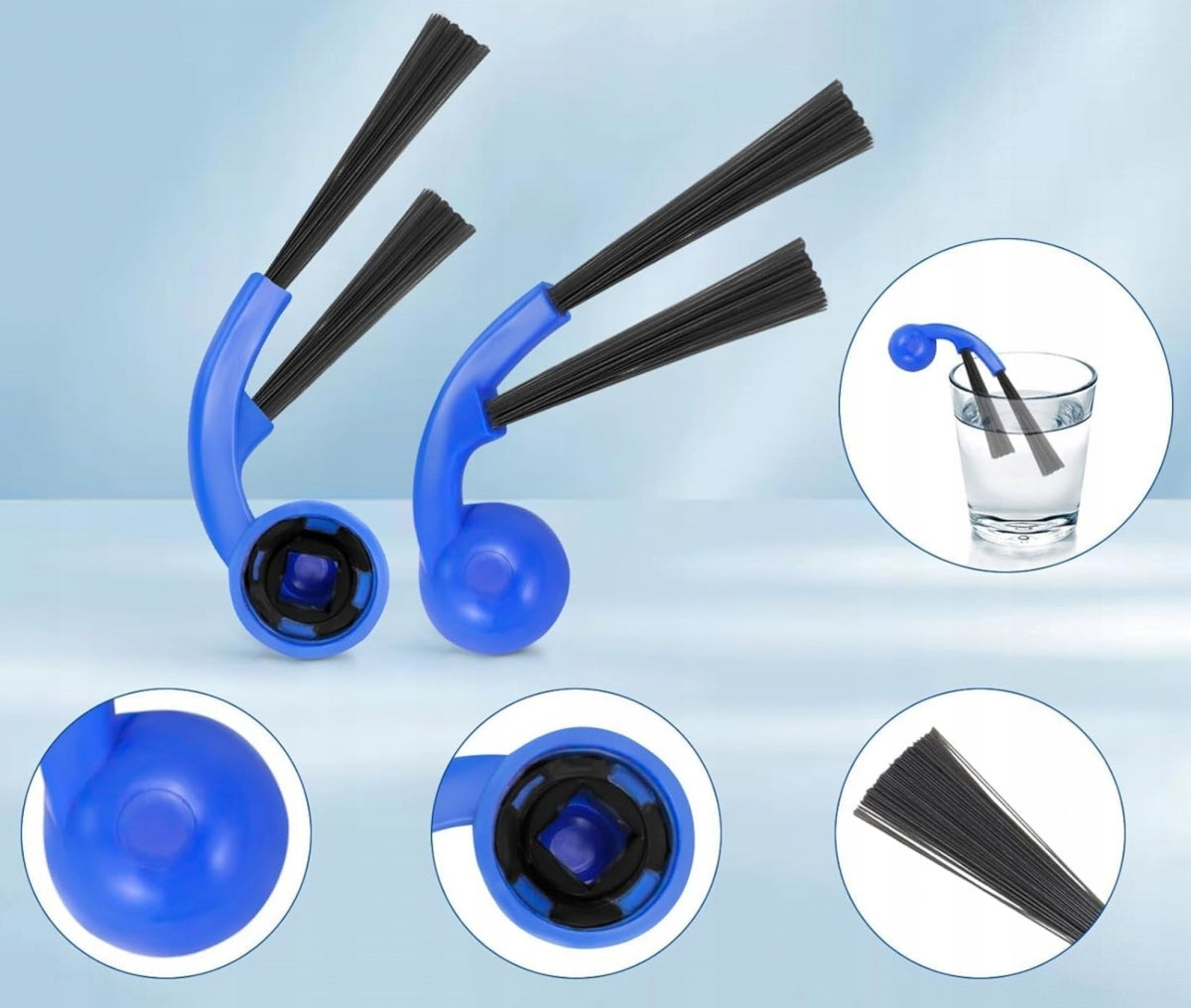 Brush set bags filters mops for ECOVACS DEEBOT T30C Manufacturer code AROB000139