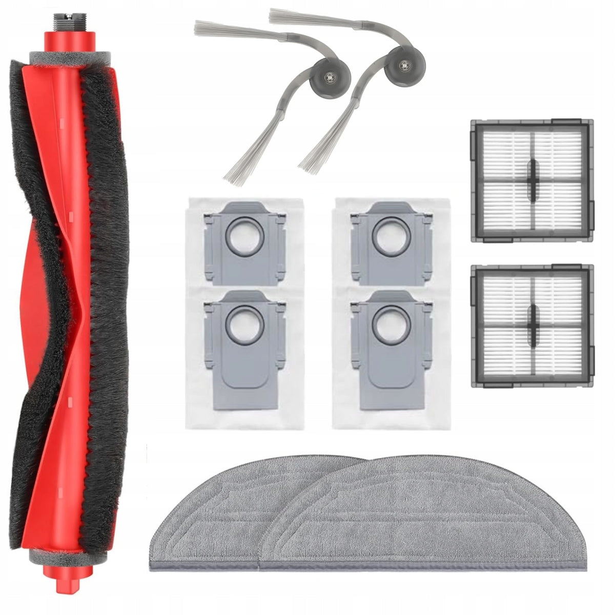 Brush set filters mop bags for Roborock Q10 X5 / Q10 X5+/PF Q10 PF+