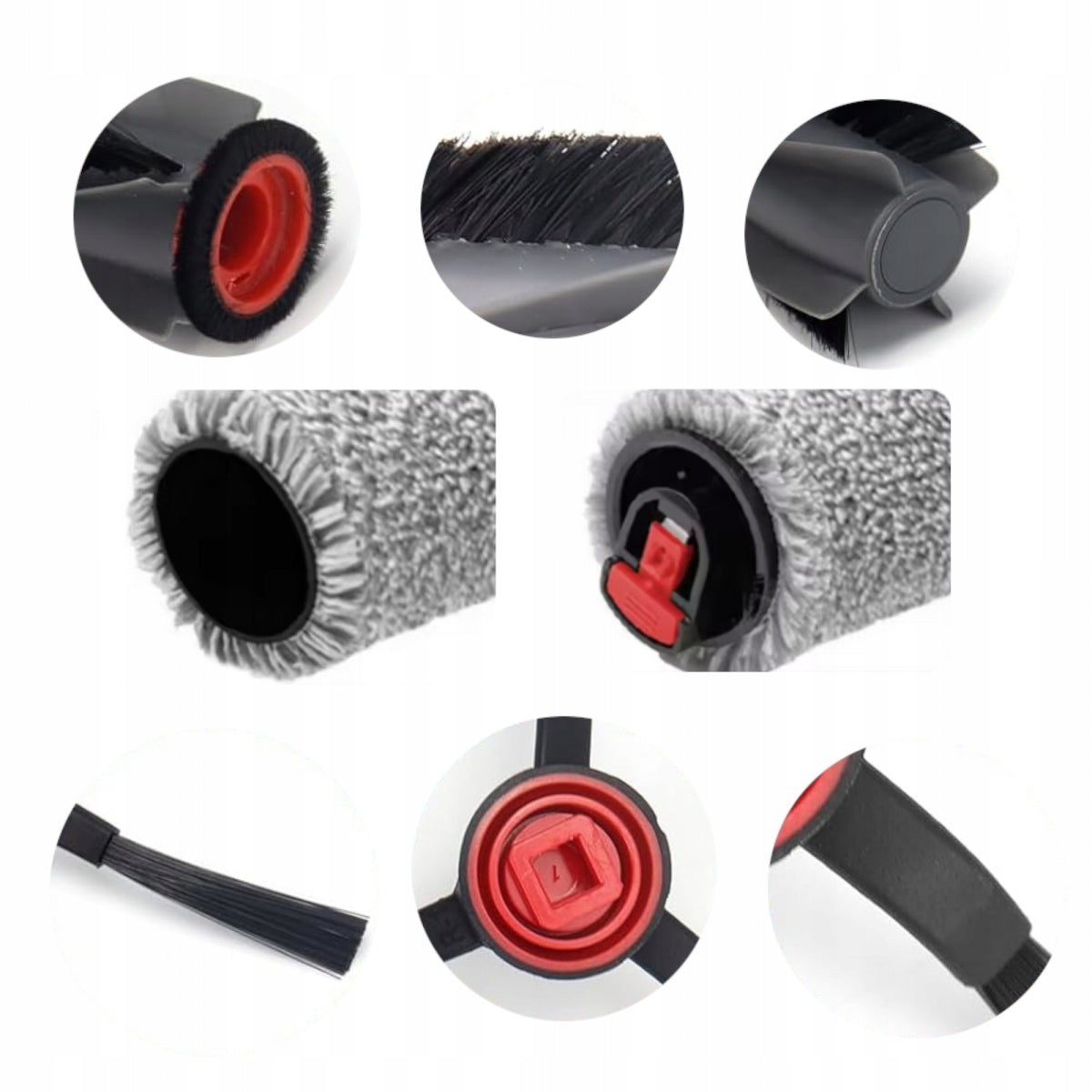 Brush set main mop filters bags for EUFY E25 E28 OMNI OLD VERSION Manufacturer Idea Nord