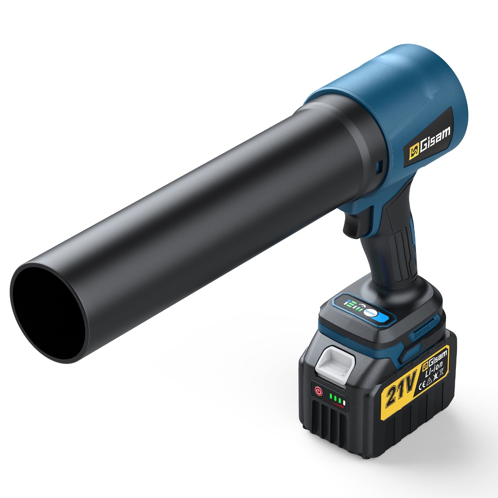 Brushless Air Blower Electric Cleaning Tool - Dual Batts, Turbo Mode Power supply rechargeable battery