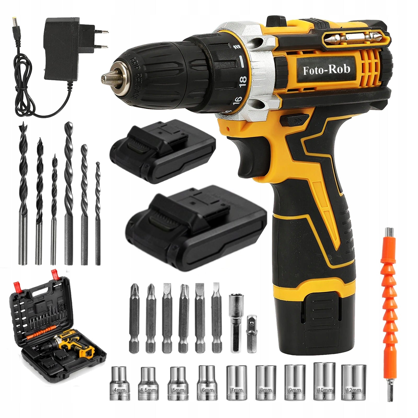 Brushless Cordless Impact Driver 2x Aku