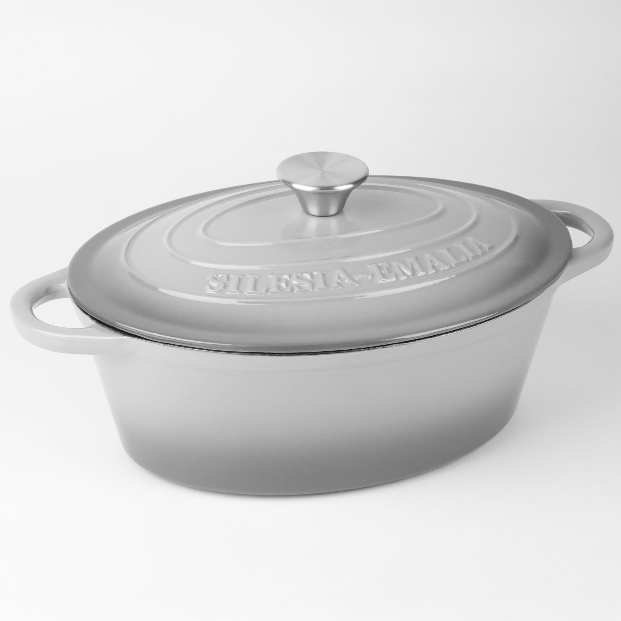 Brytfanna cast iron enamelled 29cm grey INDUCTION GAS OVEN Manufacturer code 5905155026354